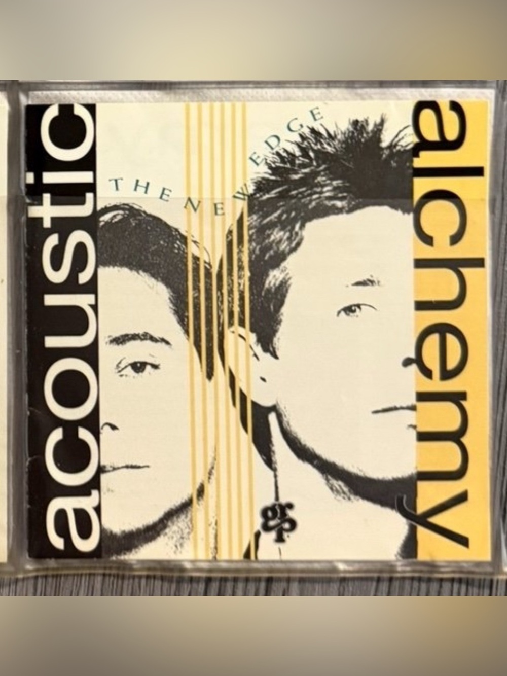 Acoustic Alchemy The New Edge CD and Insert Only